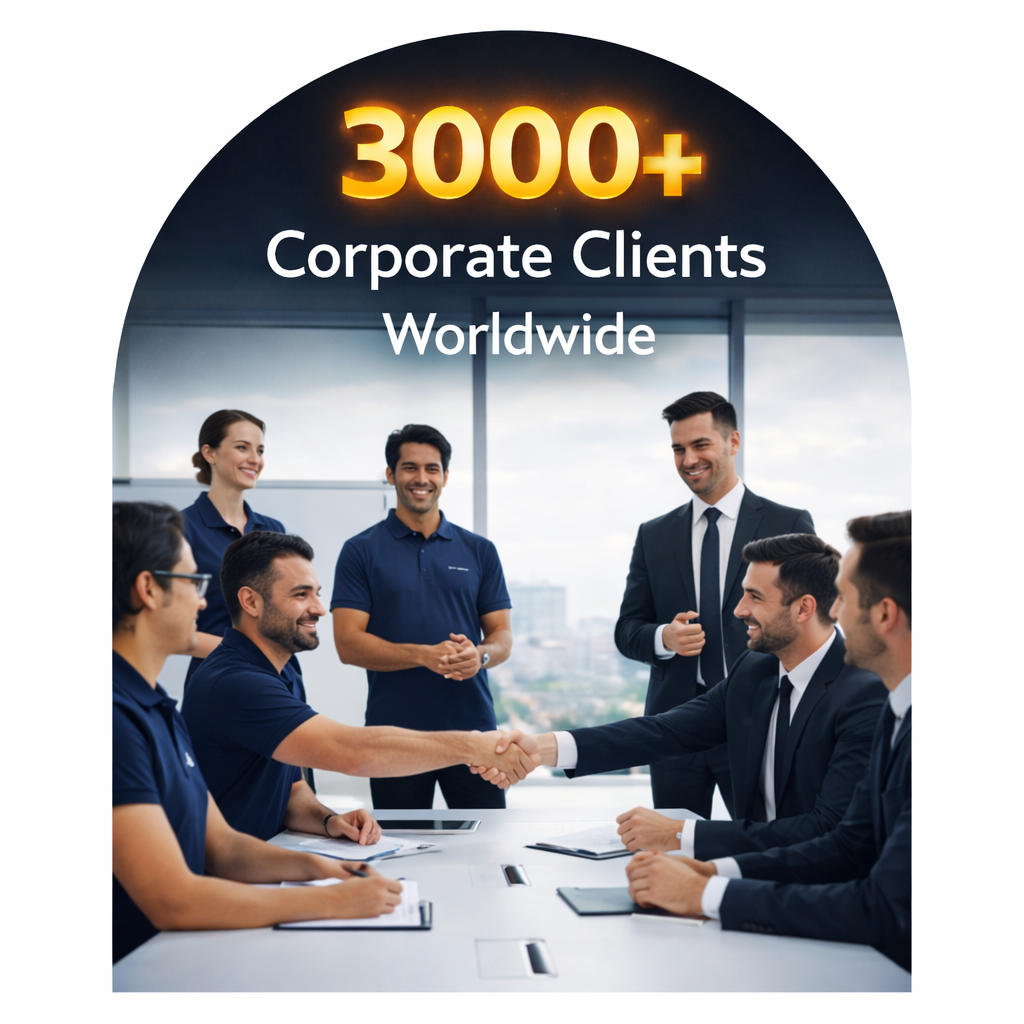 3000+ Corporate Clients