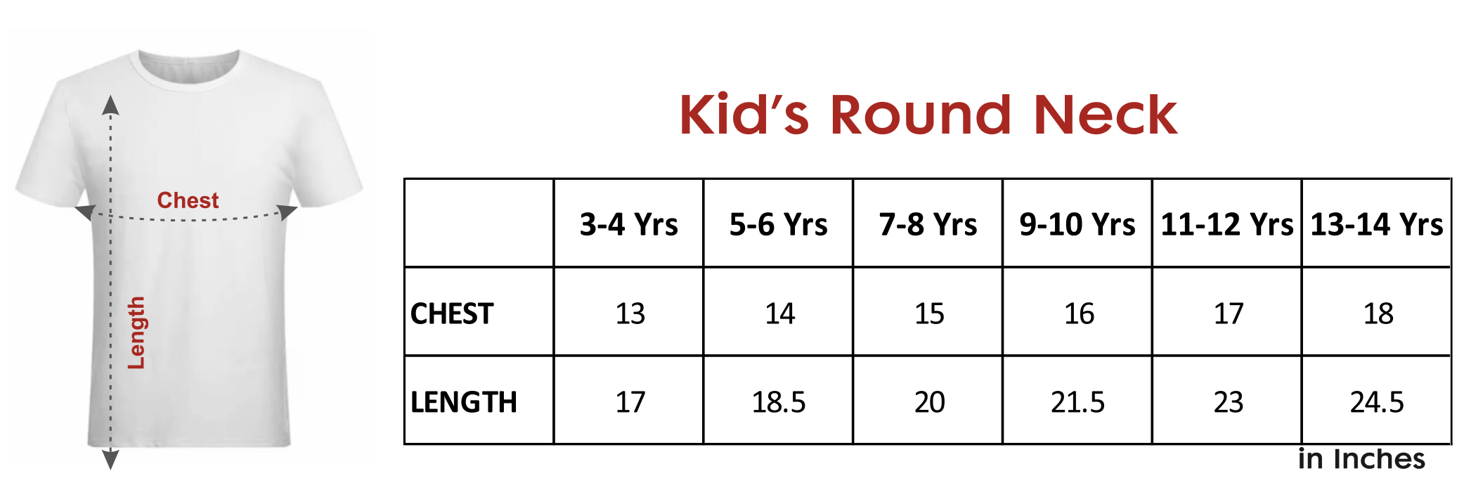 kids-round-neck- tshirt-size-chart