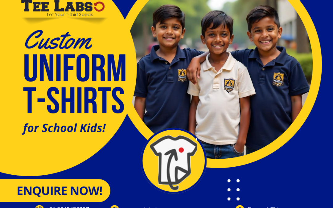 Custom T-Shirts for School Kids – The Perfect Blend of Comfort & Identity