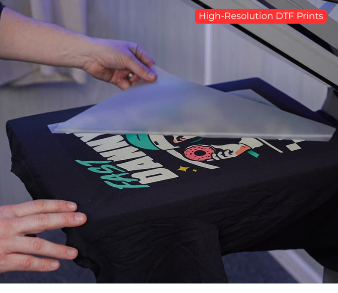 Heat transfers print in t-shirts  