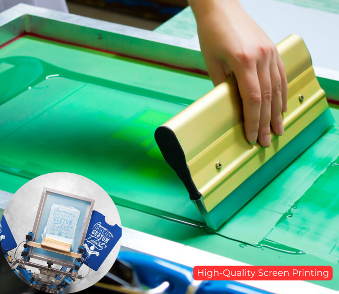 screen print in T-shirts Chennai, silk screen printers