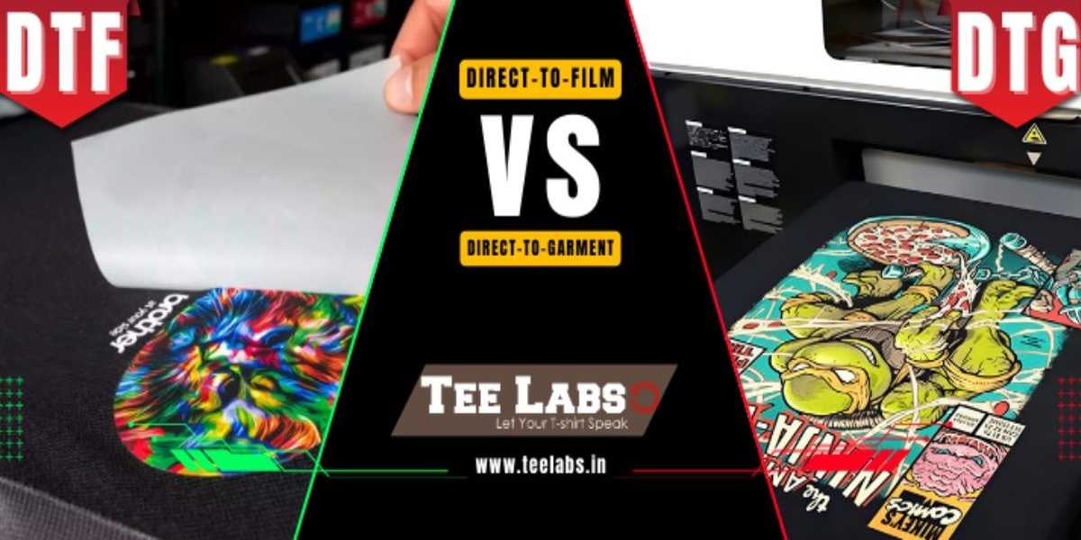 How Does DTF Printing Compare to DTG for Custom T-Shirts?