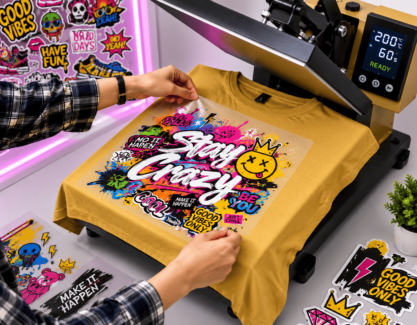 Premium DTF Printed Custom T-Shirts in Salem for Corporate Branding and Promotional Events