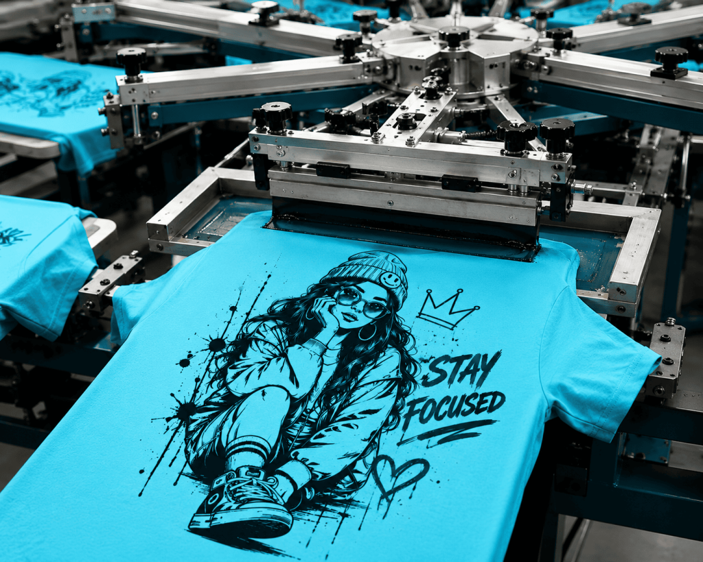 Screen Printed Custom T-Shirts in Erode for Corporate Uniforms and Brand Promotions