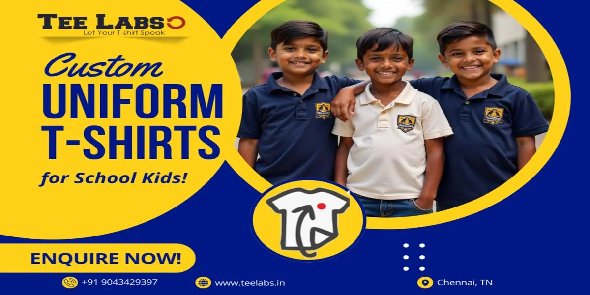 Custom T-Shirts for School Kids – The Perfect Blend of Comfort & Identity