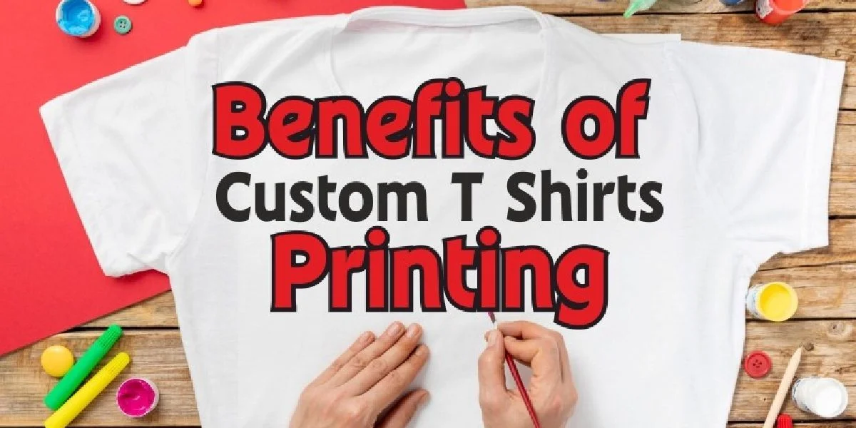 What are the benefits of custom T-shirt printing? 