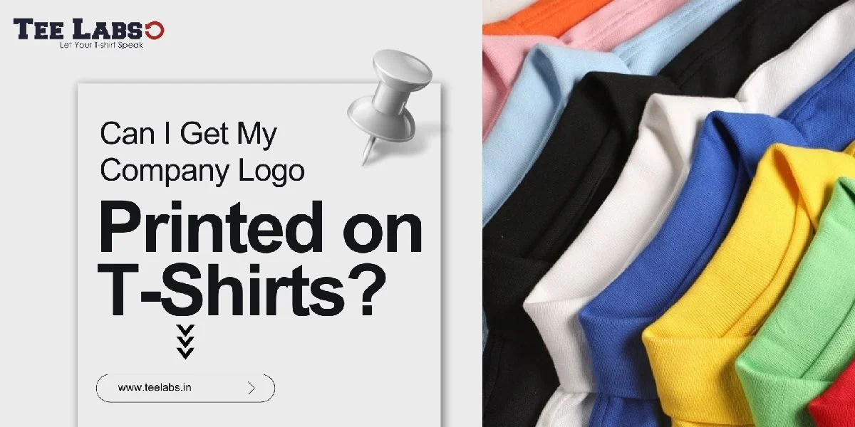 Can I Get My Company Logo Printed on T-Shirts?