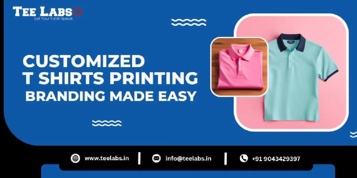 Customized T Shirts Printing: Branding Made Easy