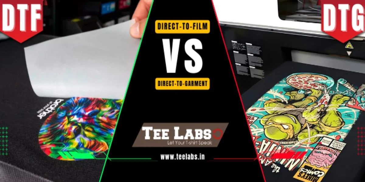 How Does DTF Printing Compare to DTG for Custom T-Shirts?